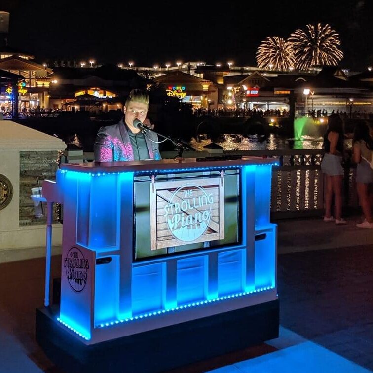 strolling piano main image blake at disney