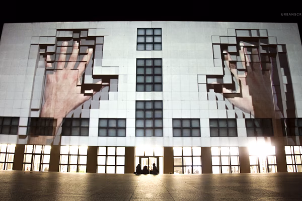 3D Architectural Projection Mapping in Dallas Texas for any event