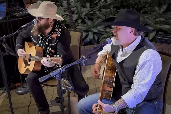 American Voices country duo for corporate events featuring Clayton Farhat and Dusty Moats