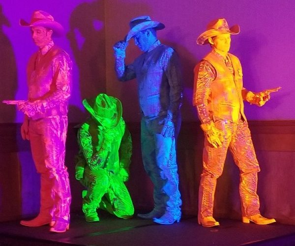 Bravo-Neon-Cowboy-Statues