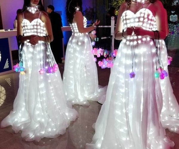 LED-Dress-Models